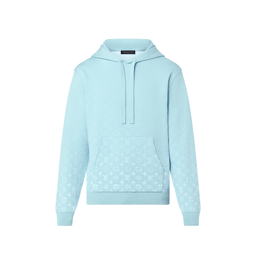 Sweatshirt à capuche Monogram Gradient Prêtàporter de luxe Homme